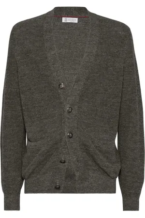 Brunello Cucinelli Herren, Strickwaren, Grau, LGröße: