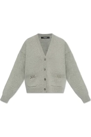 VERSACE Damen, Strickwaren, Grau, XSGröße: