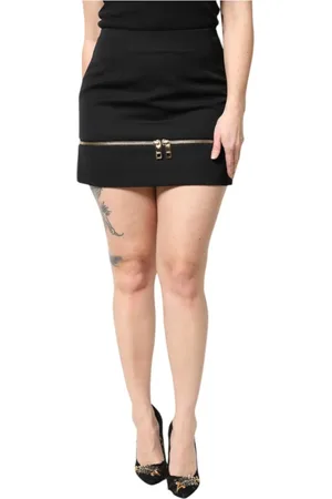 Dolce & Gabbana Damen, Röcke, Schwarzk, 2XSGröße: