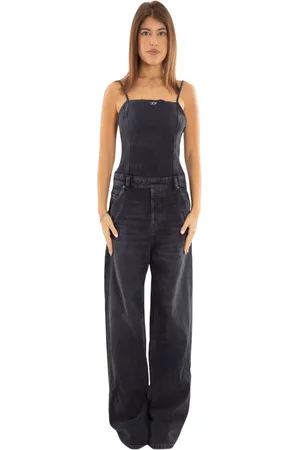 Diesel Damen, Jumpsuits & Playsuits, Schwarzk, SGröße: