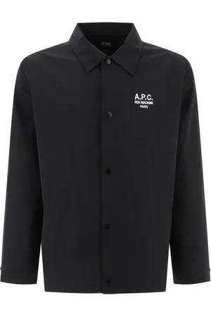 A.P.C. Herren, Shirts, Schwarzk, LGröße: