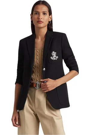 Ralph Lauren Damen, Jacken, Schwarzk, MGröße: