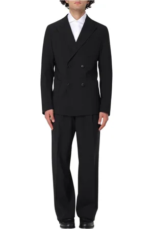 Emporio Armani Herren, Anzüge, Schwarzk, SGröße: