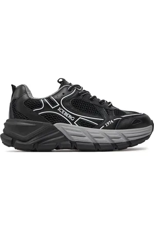 Iceberg Herren, Schuhe, Schwarzk, 42 EUGröße:
