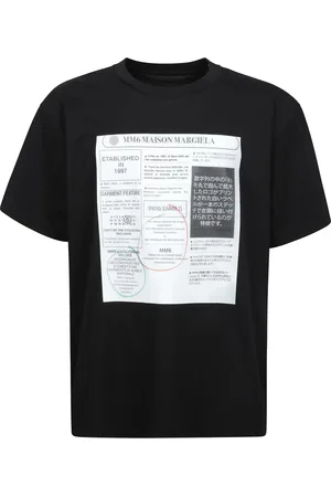 Maison Margiela Herren, Oberteile, Schwarzk, SGröße: