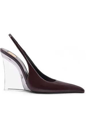 Saint Laurent Damen, Schuhe, Braun, 40 EUGröße: