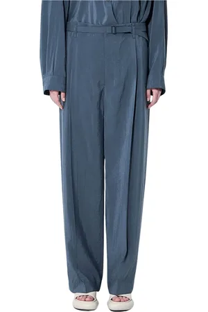 LEMAIRE Damen, Hosen, Grau, MGröße: