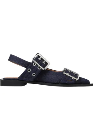 Ganni Damen, Schuhe, Blau, 40 EUGröße:
