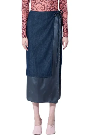 DRIES VAN NOTEN Damen, Röcke, Blau, SGröße: