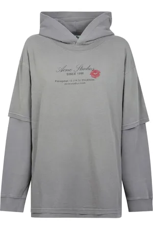 Acne Studios Damen, Sweatshirts & Hoodies, Grau, SGröße: