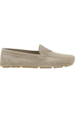 Prada Herren, Schuhe, Grau, 43 EUGröße: