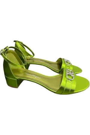 Salvatore Ferragamo Damen, Schuhe, Grün, 37 EUGröße: