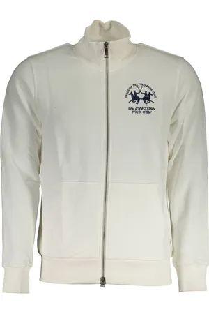 La Martina Herren, Sweatshirts & Hoodies, Weiß, XLGröße: