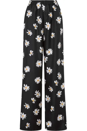 Moschino Damen, Hosen, Schwarzk, SGröße: