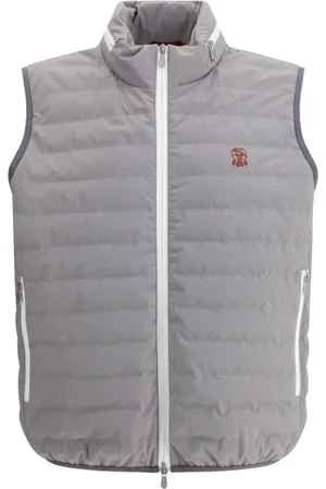Brunello Cucinelli Herren, Jacken, Grau, 2XLGröße: