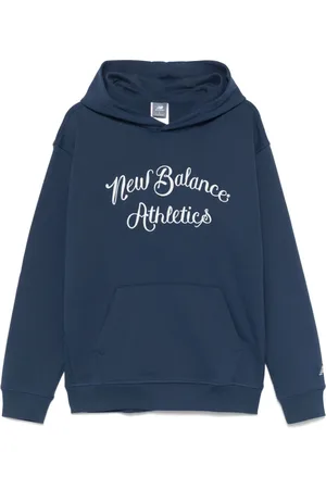 New Balance Herren, Sweatshirts & Hoodies, Blau, LGröße: