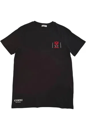Iceberg Herren, Oberteile, Schwarzk, MGröße:
