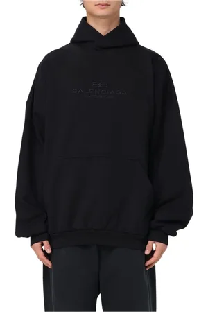 Balenciaga Herren, Sweatshirts & Hoodies, Schwarzk, SGröße: