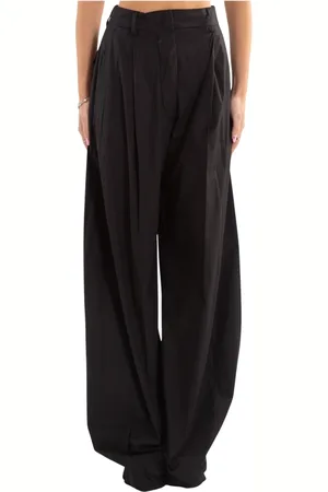 Thelatest Damen, Hosen, Schwarzk, MGröße: