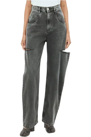 Maison Margiela Damen, Jeans, Schwarzk, XSGröße: