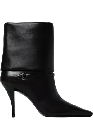 Saint Laurent Damen, Schuhe, Schwarzk, 36 EUGröße: