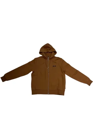 sun68 Herren, Sweatshirts & Hoodies, Braun, SGröße: