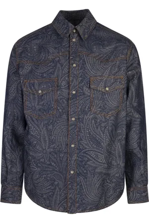 Etro Herren, Jacken, Blau, LGröße: