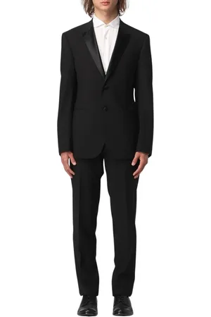 Emporio Armani Herren, Anzüge, Schwarzk, LGröße: