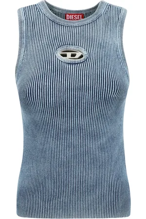 Diesel Damen, Oberteile, Blau, SGröße: