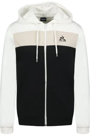 Le Coq Sportif Herren, Sweatshirts & Hoodies, Schwarzk, LGröße: