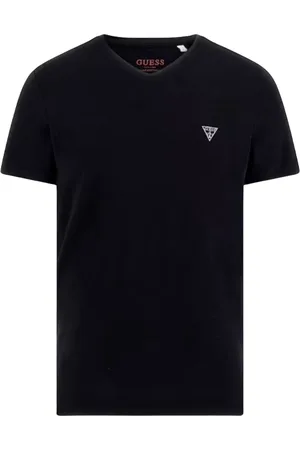 Guess Herren, Oberteile, Schwarzk, LGröße: