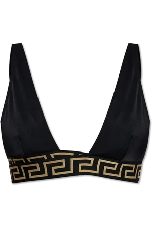 VERSACE Damen, Bademode, Schwarzk, LGröße: