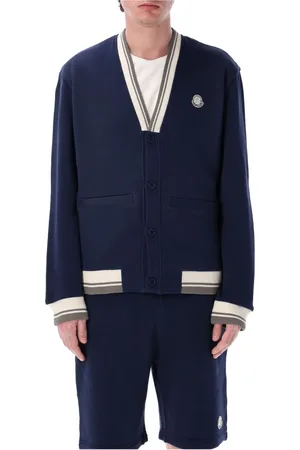 Moncler Herren, Strickwaren, Blau, LGröße:
