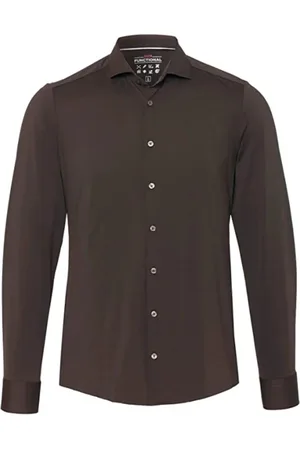 Hatico Herren, Shirts, Braun, MGröße: