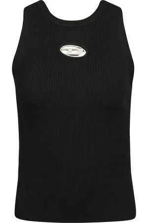 Diesel Damen, Oberteile, Schwarzk, MGröße: