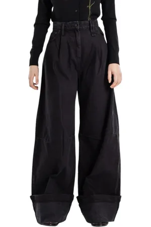 Simone Rocha Damen, Jeans, Schwarzk, 2XSGröße: