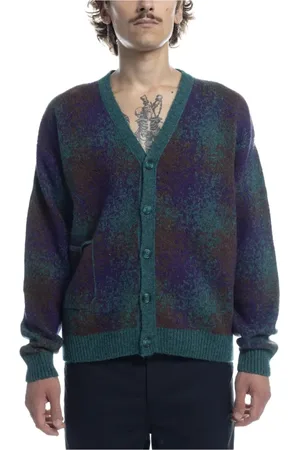 Pop Trading Company Herren, Strickwaren, Mehrfarbig, MGröße: