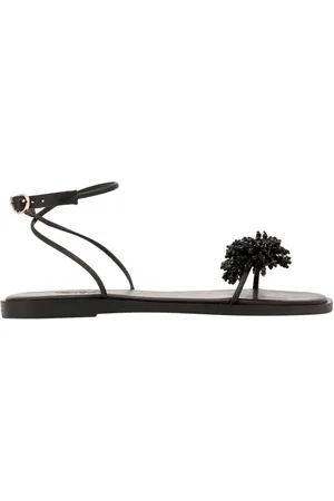 Ancient Greek Sandals Damen, Schuhe, Schwarzk, 39 EUGröße: