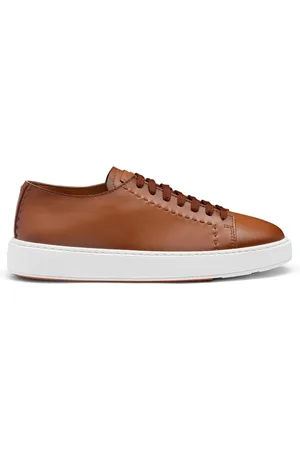 santoni Herren, Schuhe, Braun, 39 1/2 EUGröße: