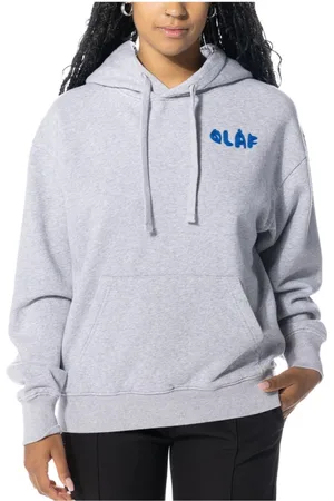 OLAF HUSSEIN Damen, Sweatshirts & Hoodies, Grau, LGröße: