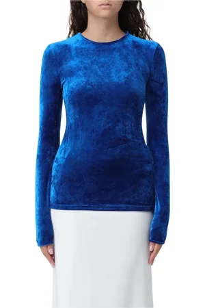 Giorgio Armani Damen, Oberteile, Blau, LGröße: