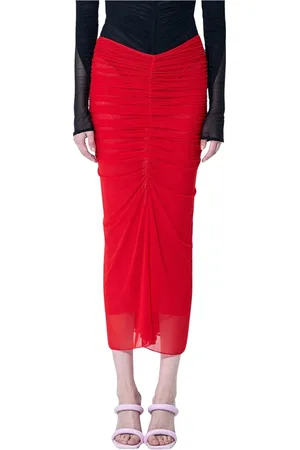 MUGLER Damen, Röcke, Rot, SGröße: