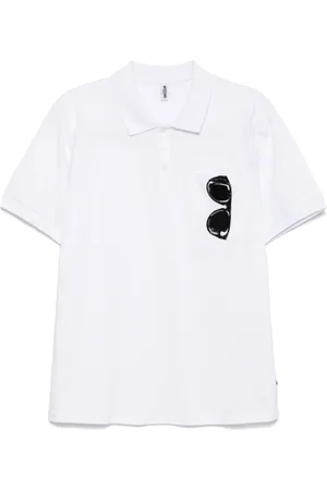 Moschino Herren, Oberteile, Weiß, SGröße: