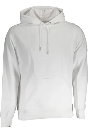 Calvin Klein Herren, Sweatshirts & Hoodies, Weiß, XLGröße: