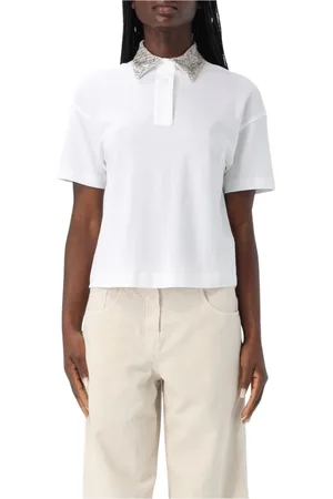 Brunello Cucinelli Damen, Oberteile, Weiß, SGröße: