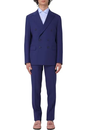 Brian Dales Herren, Anzüge, Blau, LGröße: