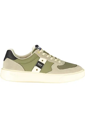 Blauer Herren, Schuhe, Grün, 42 EUGröße: