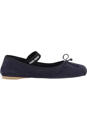 Miu Miu Damen, Schuhe, Blau, 35 EUGröße: