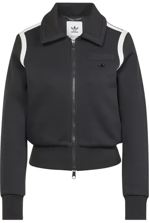 adidas Damen, Sweatshirts & Hoodies, Schwarzk, MGröße: