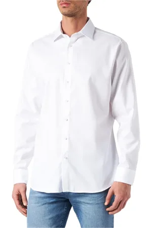 Seidensticker Herren, Shirts, Weiß, 3XLGröße: